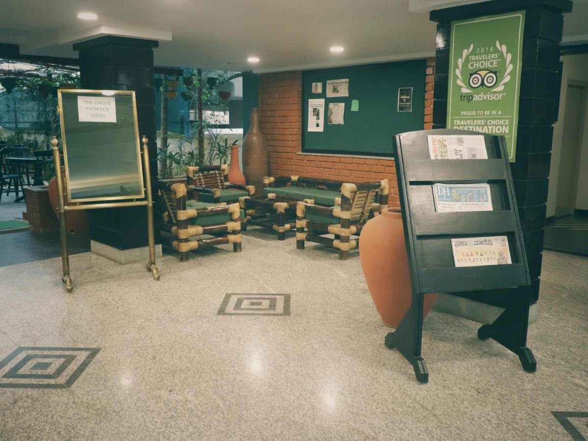 The Green Path Eco Hotel Bangalore Bagian luar foto